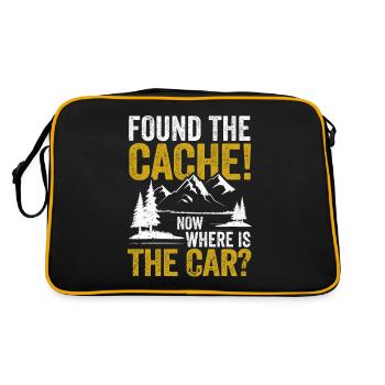 Found the cache, where is the car? Jollier - Retro Bag - black/gold - Back