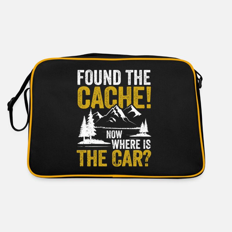 Found the cache, where is the car? Jollier Retro Bag