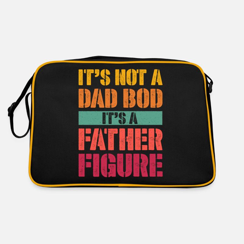It's not a Dad Bod It's a Father figure Retro Bag