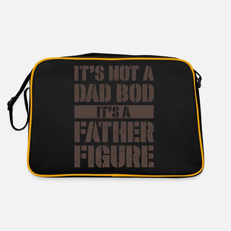 It's not a Dad Bod It's a Father figure Retro Bag
