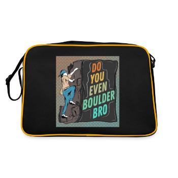 Faites-vous même rocher bro3 - Sac Retro - noir/or - Dos