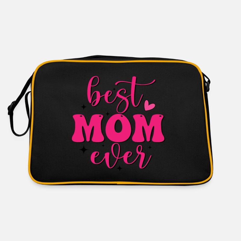 Best mom ever Retro Tasche