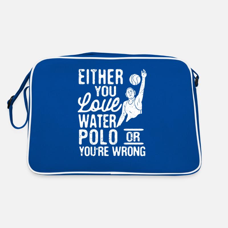 Soit vous aimez le water-polo, soit vous vous allongez Sac Retro