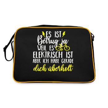 es ist Betrug ja ,weil es elektrisch ist,aber ich - Sac Retro - noir/or - Dos
