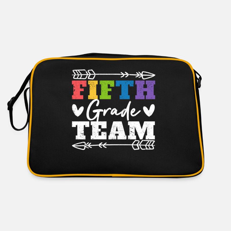 Équipe de 5ème classe Figth Class Enseignant Élève Retour Sac Retro