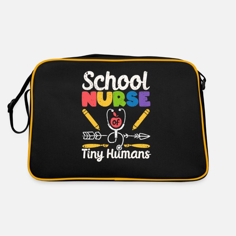 Infirmière scolaire de la maternelle Tiny Humans Sac Retro