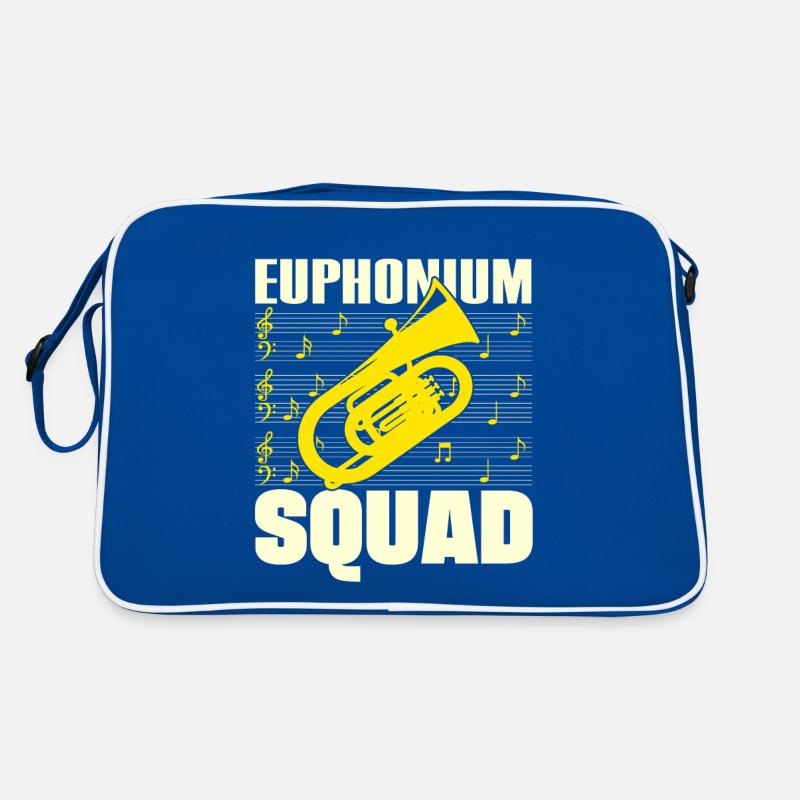 Euphonium Squad Baritone Player Gift Idea Retro Bag