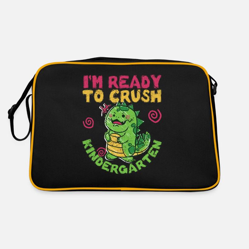 Ich bin bereit, den Kindergarten zu zerstören Lust Retro Tasche