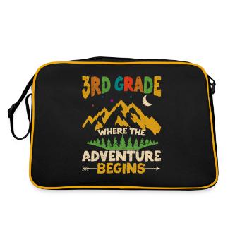 3e année Là où l’aventure commence Enseignant - Sac Retro - noir/or - Dos