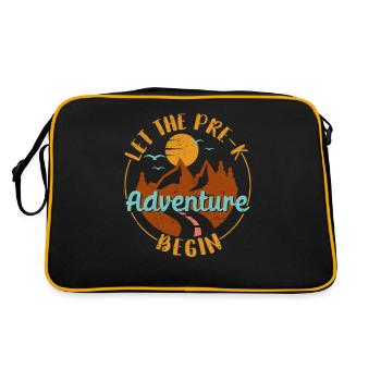 L’aventure des enfants d’âge préscolaire peut commencer - Sac Retro - noir/or - Dos