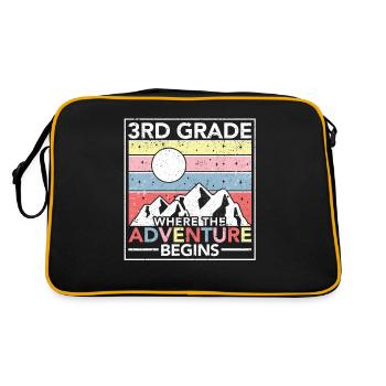 3e année Là où l’aventure commence Enseignant - Sac Retro - noir/or - Dos