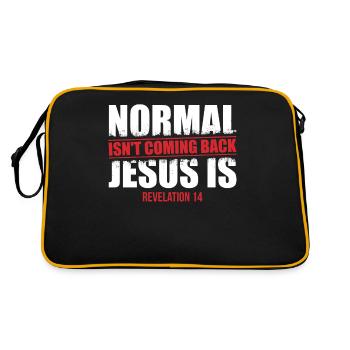 La normale ne revient pas Révélation - Sac Retro - noir/or - Dos