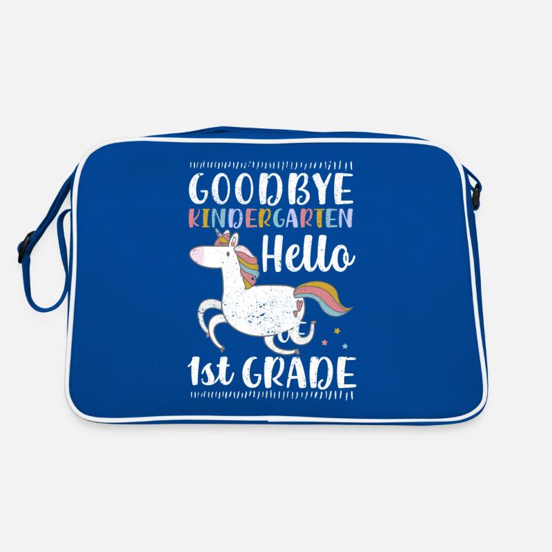Goodbye Kindergarten Hello first grade 1. Retro Bag