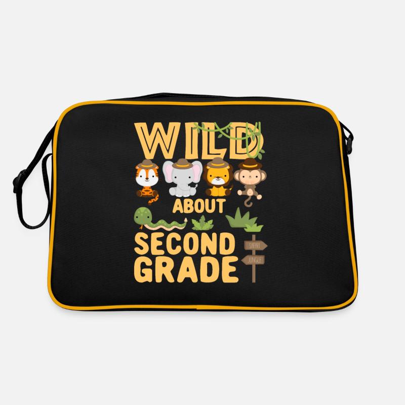 Wild About Second Grade 2nd Back To School Klassen Sac Retro