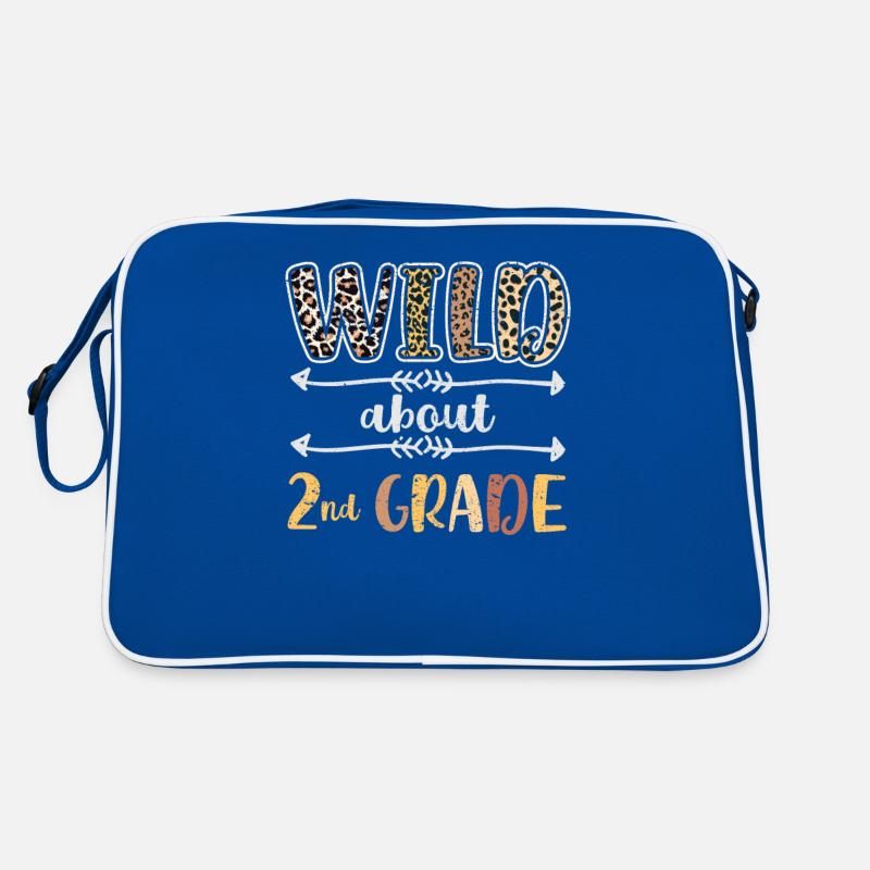 Wild About Second Grade 2nd Back To School Class Sac Retro