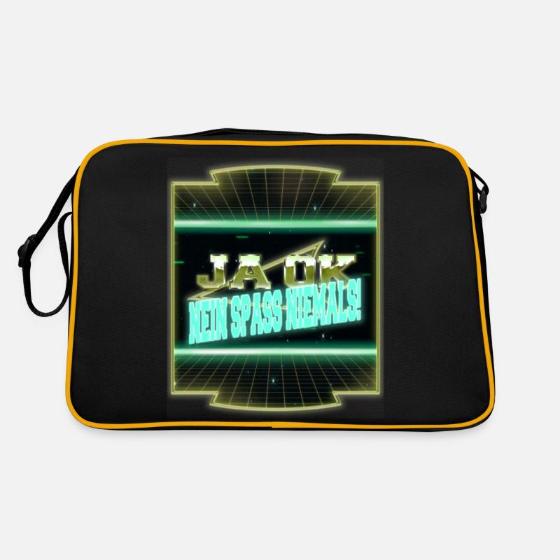 cool spruch statement weihnachten geschenkidee Retro Tasche