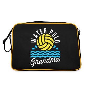 Water Polo Granny Love Gameday Championship Team - Retro Bag - black/gold - Back