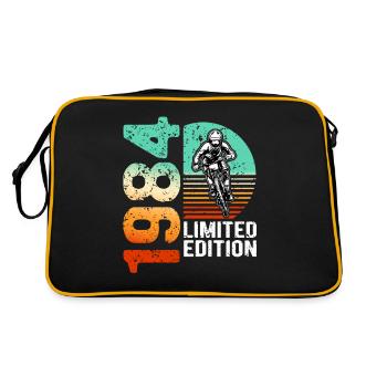 1984 Édition limitée VTT Bike Bike Bike - Sac Retro - noir/or - Dos