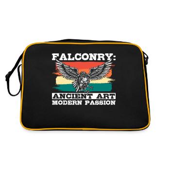 Fauconnerie Art ancien Passion moderne Fauconnerie - Sac Retro - noir/or - Dos