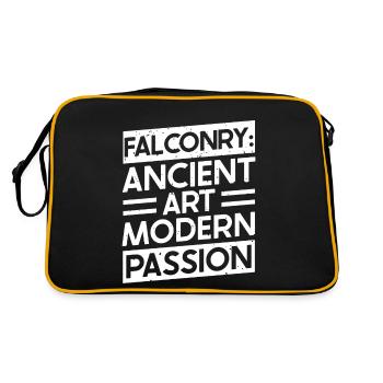Fauconnerie Art ancien Passion moderne Fauconnerie - Sac Retro - noir/or - Dos
