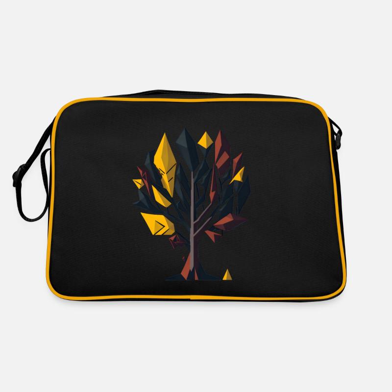 Abstract Tree Retro Bag