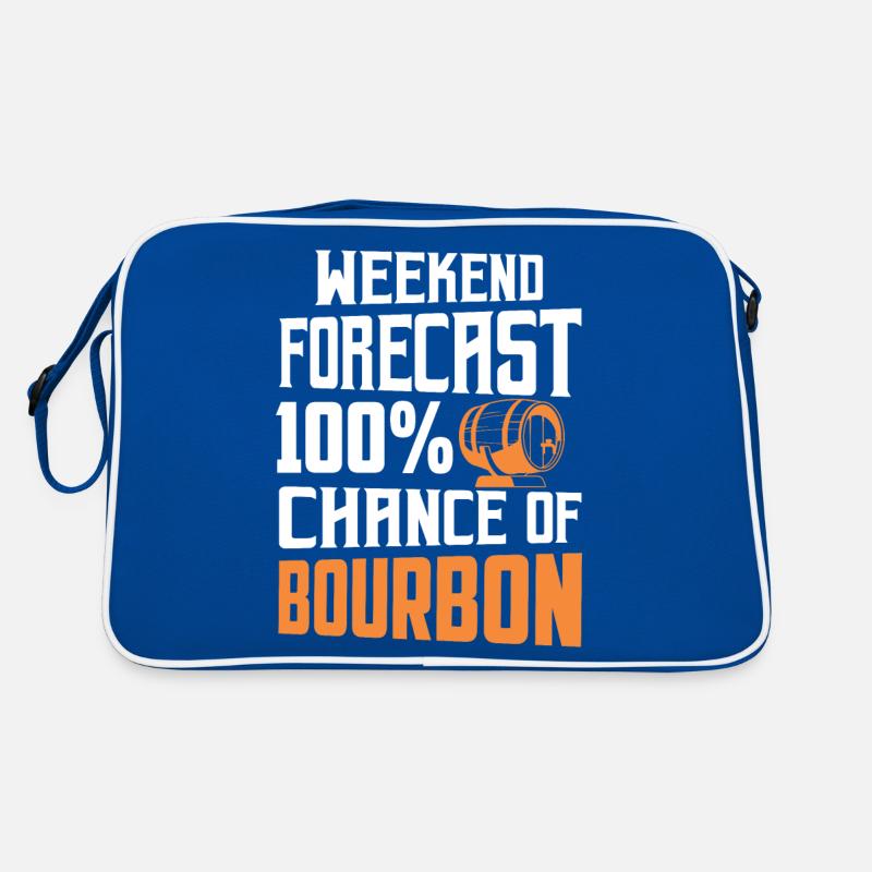 Prévisions du week-end 100% de chances de boire du bourbon Sac Retro