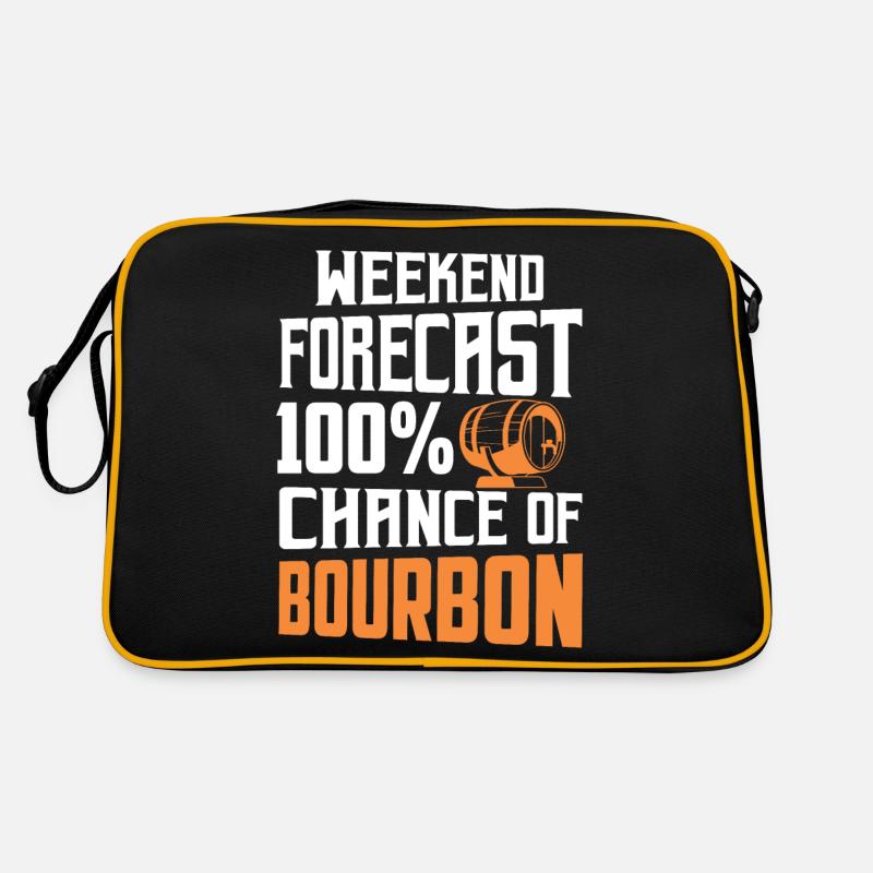 Prévisions du week-end 100% de chances de boire du bourbon Sac Retro