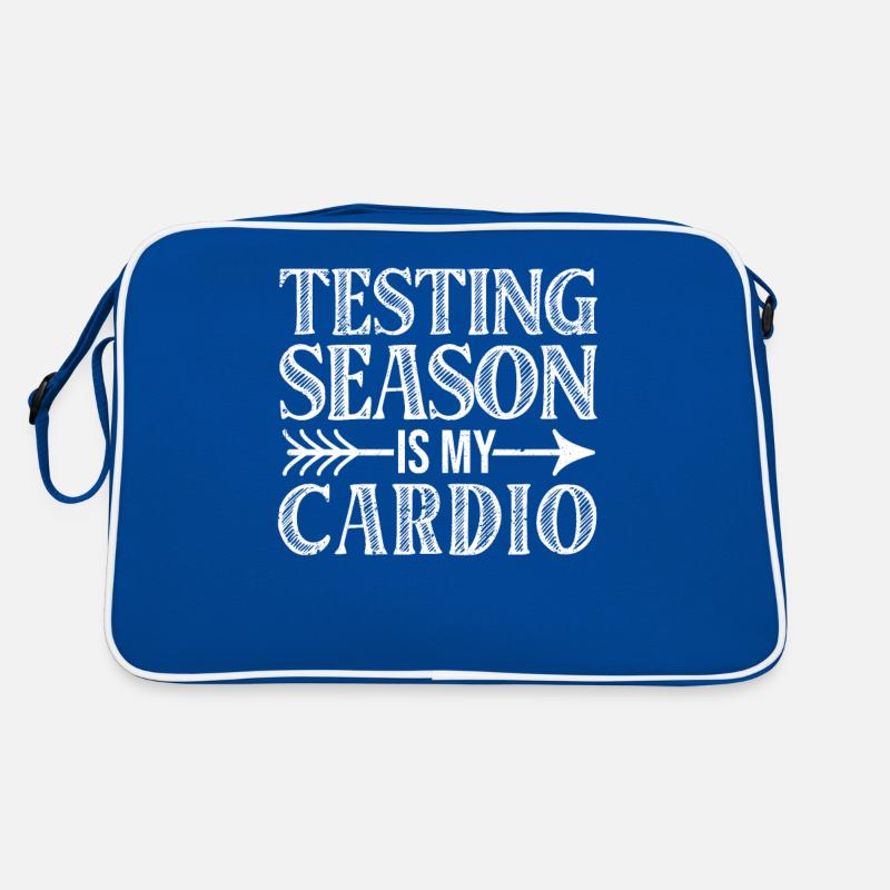 Exam season is my cardio funny instructor Retro Bag