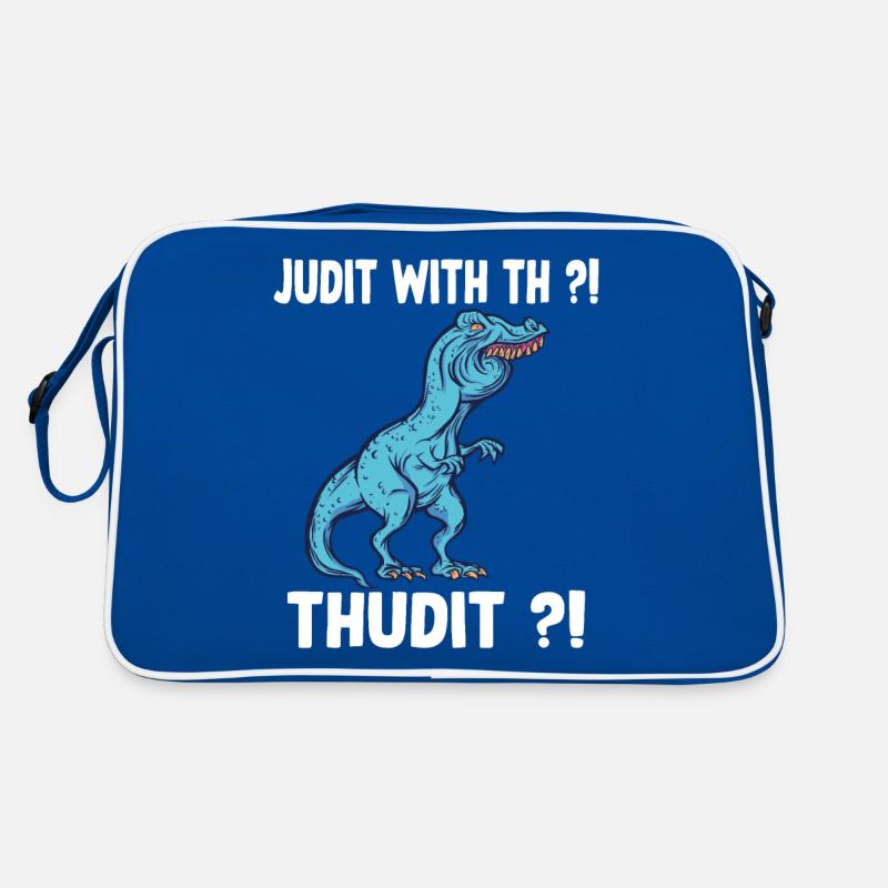 Judit Dino TRex Overbite Dinosaur Meme T-Rex Sac Retro