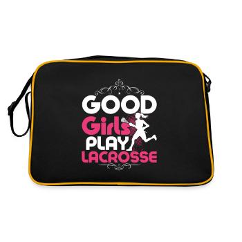Good Girls Play Lacrosse Lifestyle Player - Sac Retro - noir/or - Dos