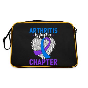 L'arthrite n'est qu'un chapitre - Sac Retro - noir/or - Dos
