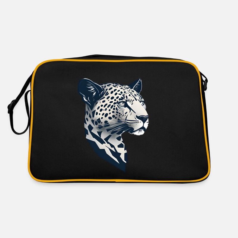 Simple Design Lephard Head Retro Bag