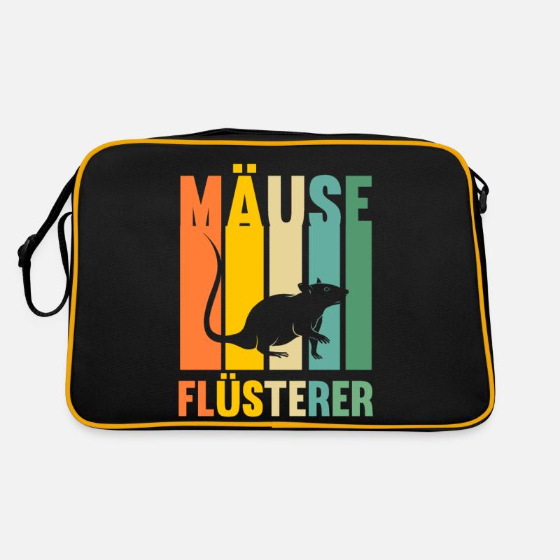 Mäuse Flüsterer Retro Tasche