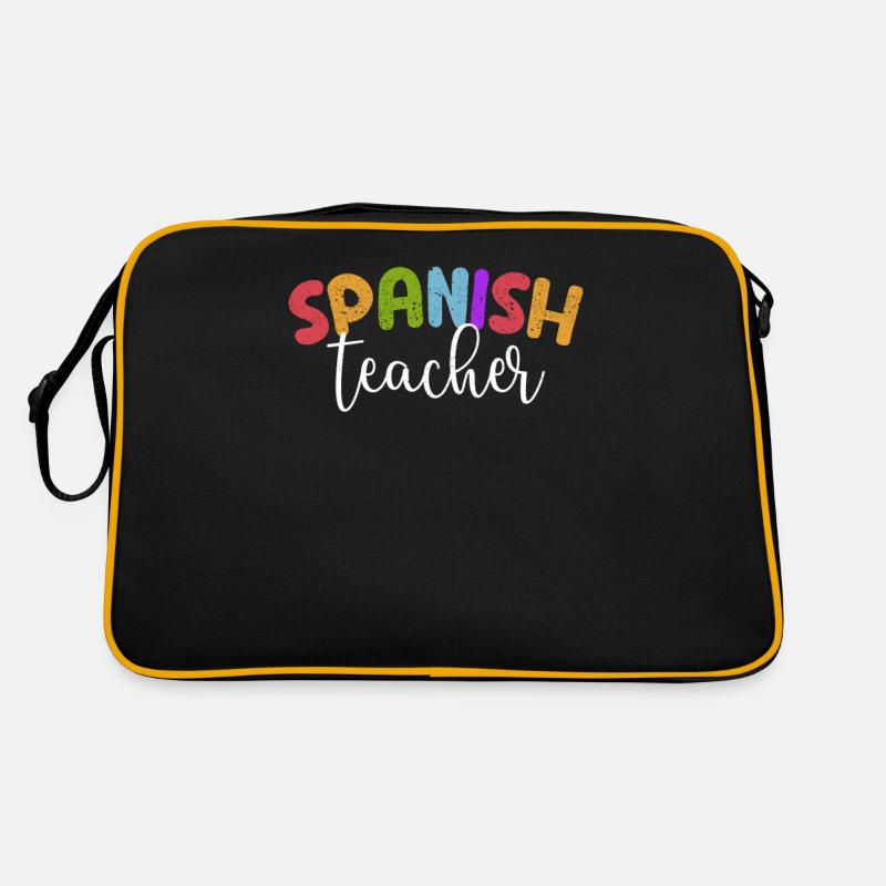 Spanischlehrer Retro Funny Back To School Student Retro Tasche