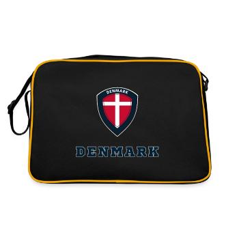 Denmark - Retro Bag - black/gold - Back