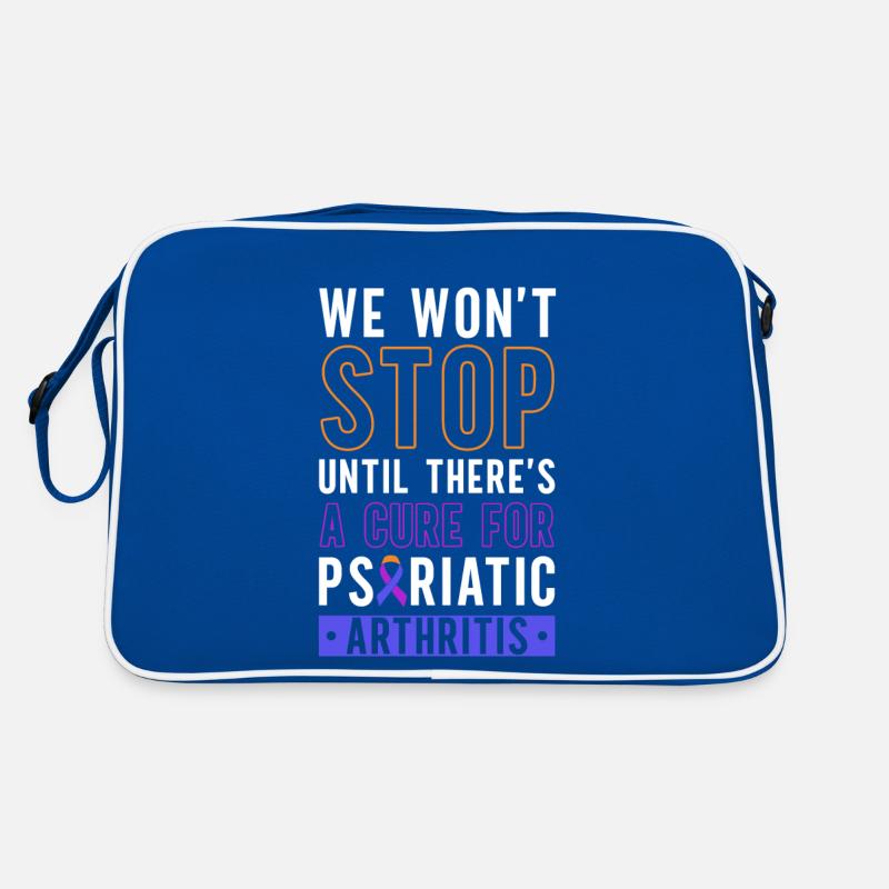 Wir Werden Nicht Aufhören, Bis Es Eine Heilung Retro Tasche