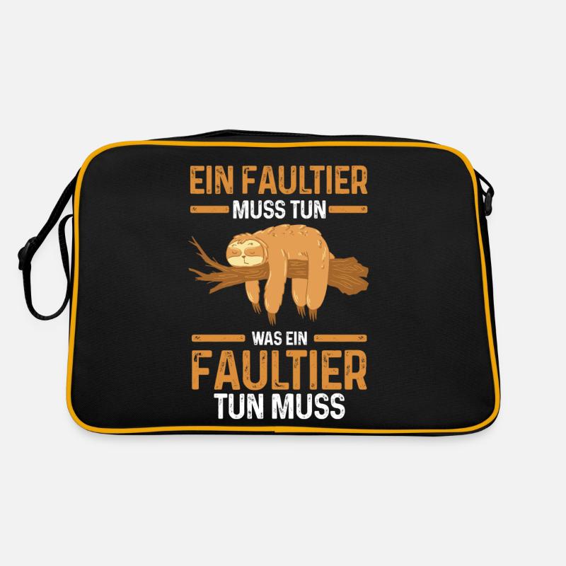 Faultier Retro Tasche