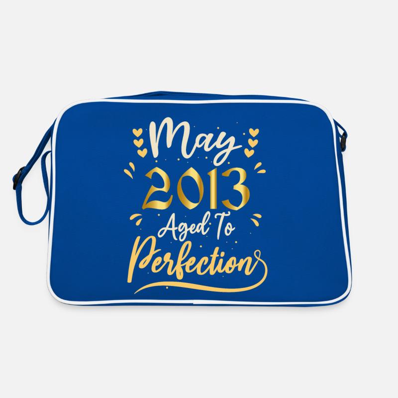 Mai 2013 Mai-Jubiläum Mai 2013 Retro Tasche