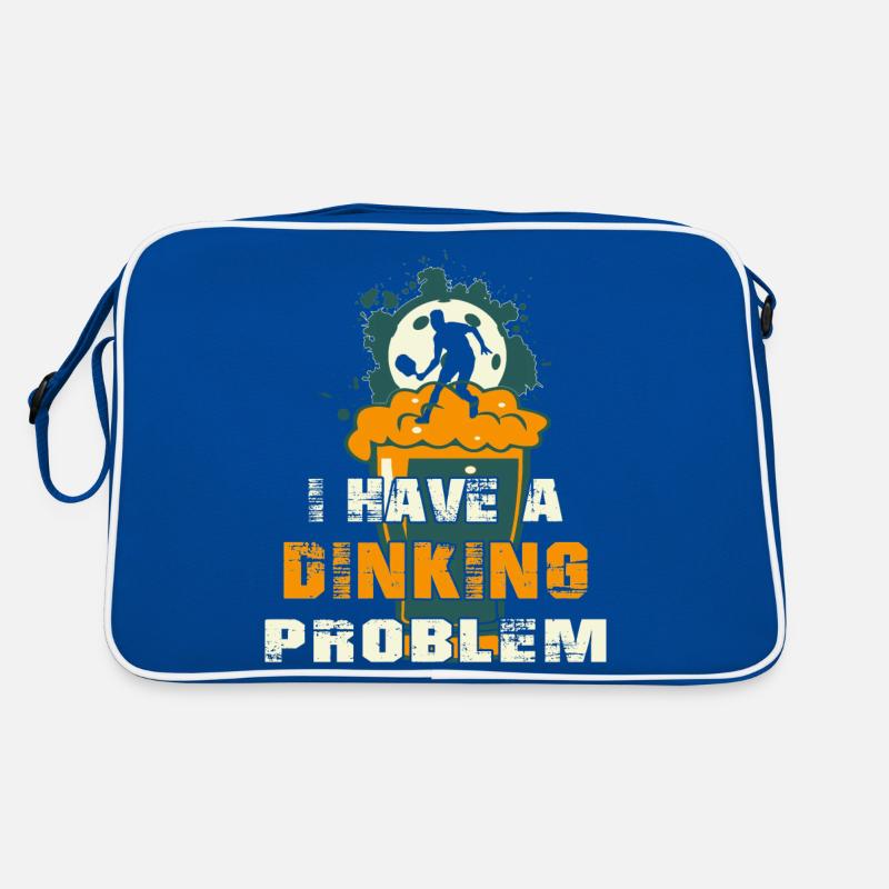 Pickleball T Shirt I Have a Dinking Problem Retro Bag