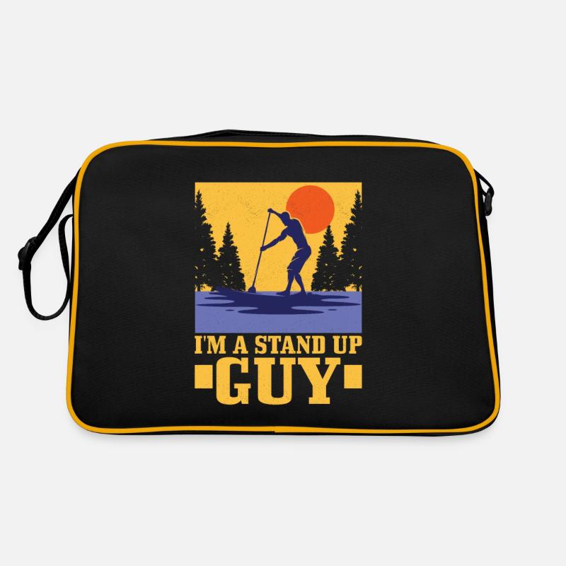 I'm A Stand Up Guy Stand Up Paddle Board Retro Tasche