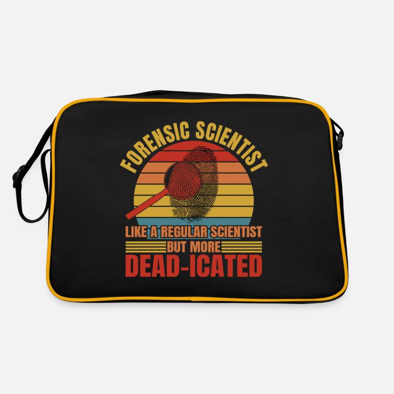 Forensic Scientist More Dead-icated Criminology Retro Bag