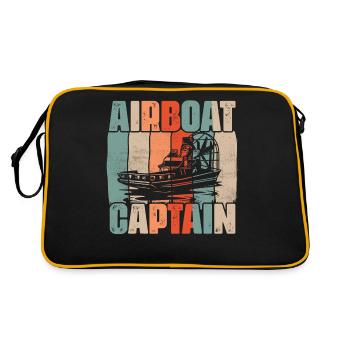 Hydroplan Hydroplan hydrographique d’hydrobateau d’hydrographe d’hydroglisseur d’hydrographe d’hydrographe - Sac Retro - noir/or - Dos