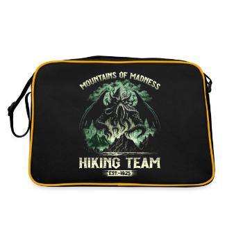 Cthulhu Mountains Of Madness Hiking Team, Cosmic - Retro Bag - black/gold - Back