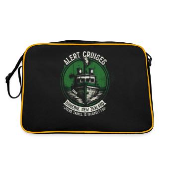 Cthulhu Ship Alert Cruises, Horreur cosmique Cthulhu - Sac Retro - noir/or - Dos