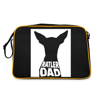 Ratler DAD - Retro Bag - black/gold - Back