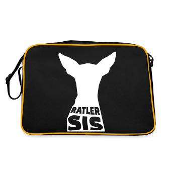 Ratler SIS - Retro Bag - black/gold - Back