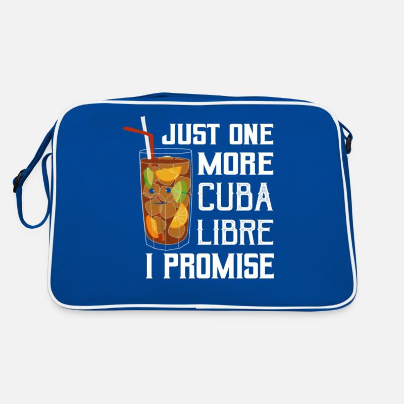 Juste un Cuba Libre de plus Je promets de boire du rhum Sac Retro