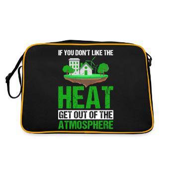 Sortez de l’atmosphère - Sac Retro - noir/or - Dos