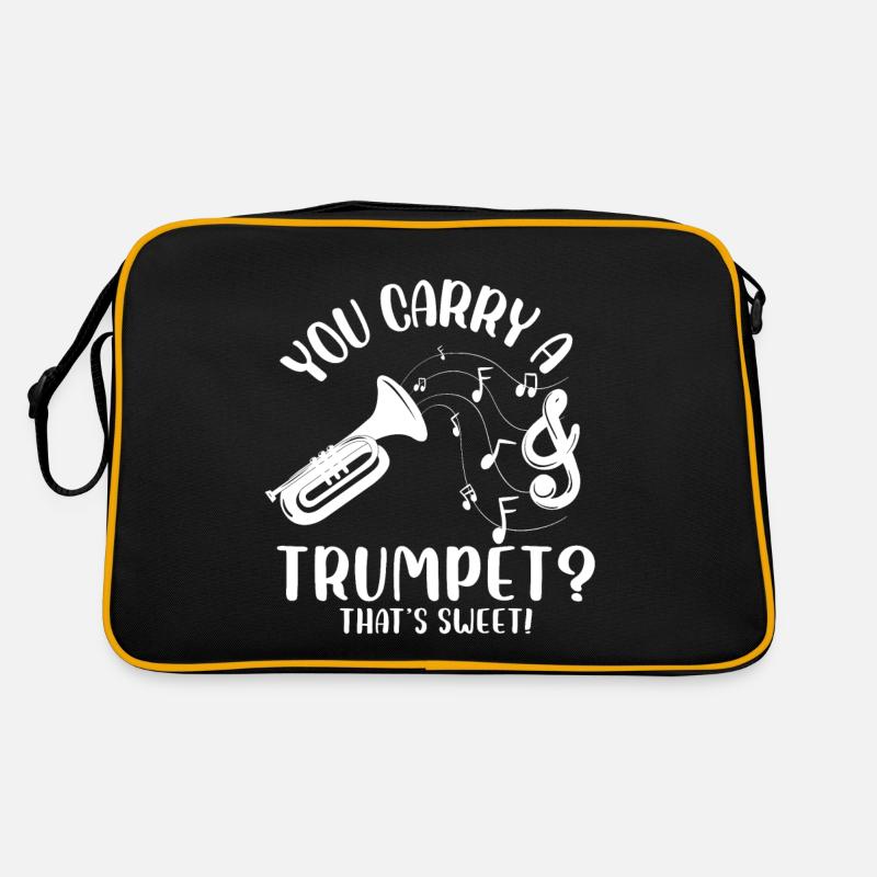 Vous portez une trompette ? C’est doux | Euphonium Sac Retro