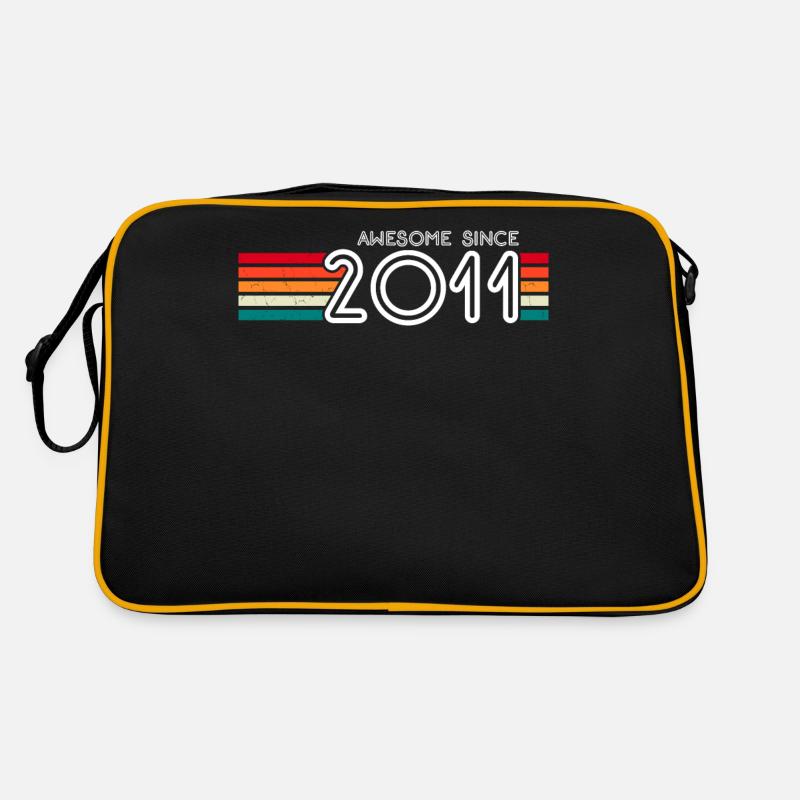 Awesome Since 2011 12th Birthday Gifts 12 Years Retro Bag